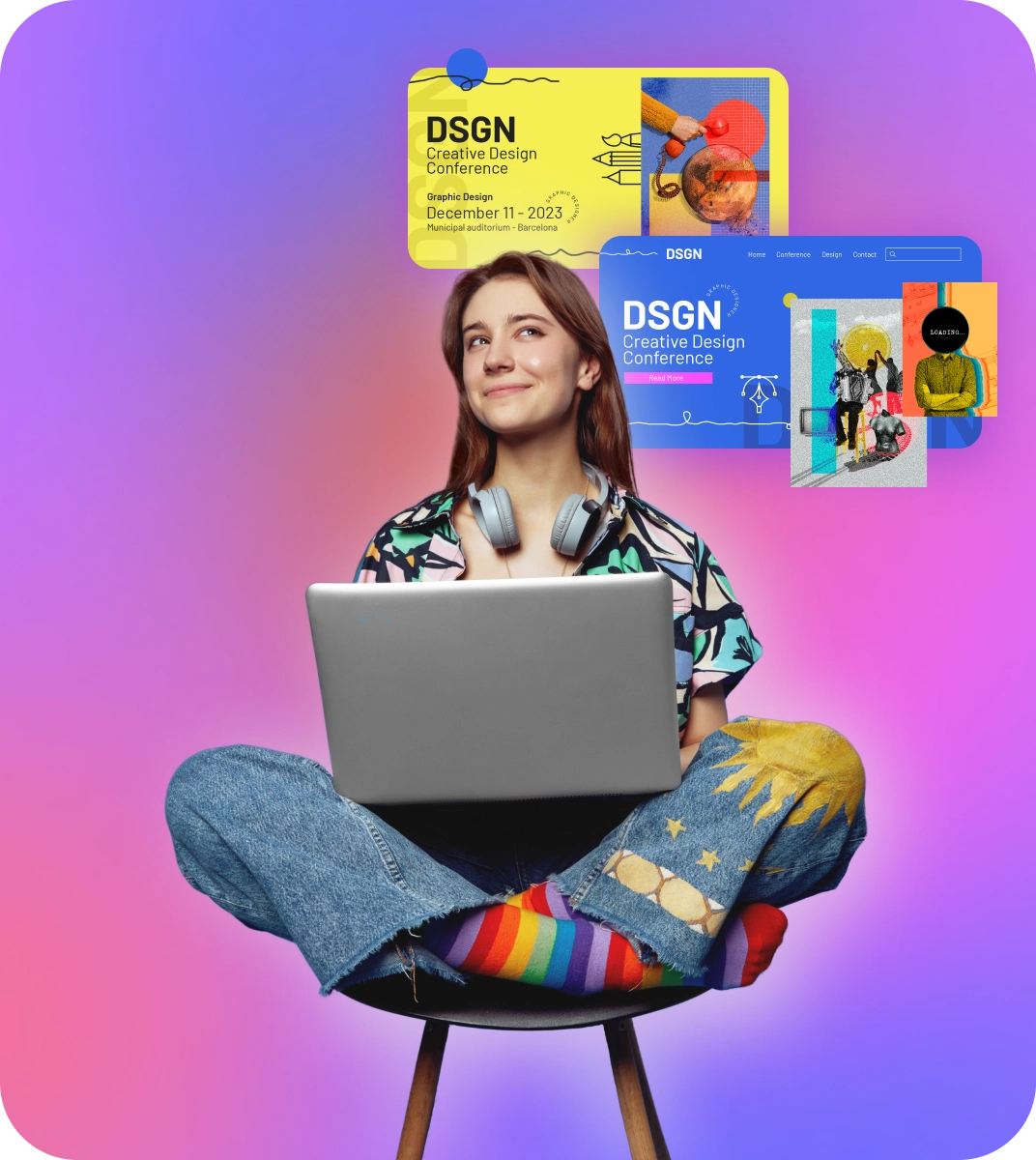 креативна дівчина